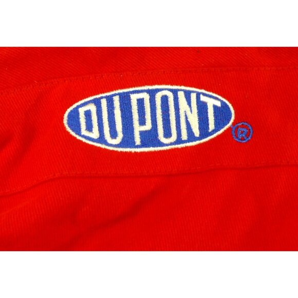 Vtg NASCAR Race Jacket Mens XL Rainbow Jeff Gordon 24 Hamilton, 2 Signatures - Picture 13 of 16